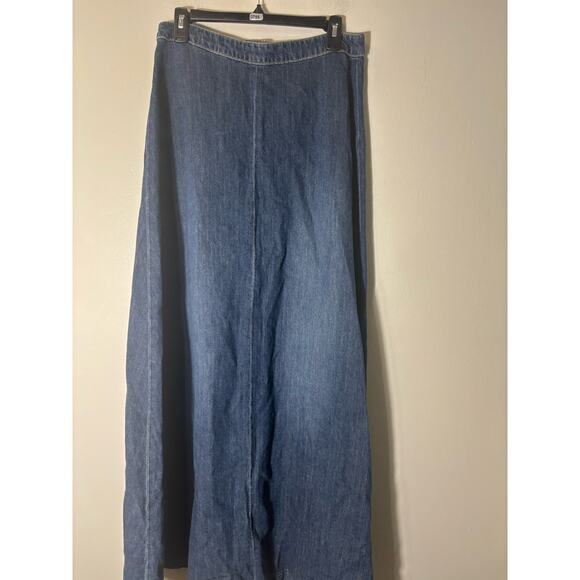 Nili Lotan Dresses & Skirts - Nili Lotan Long Denim Astrid Skirt Sz 25